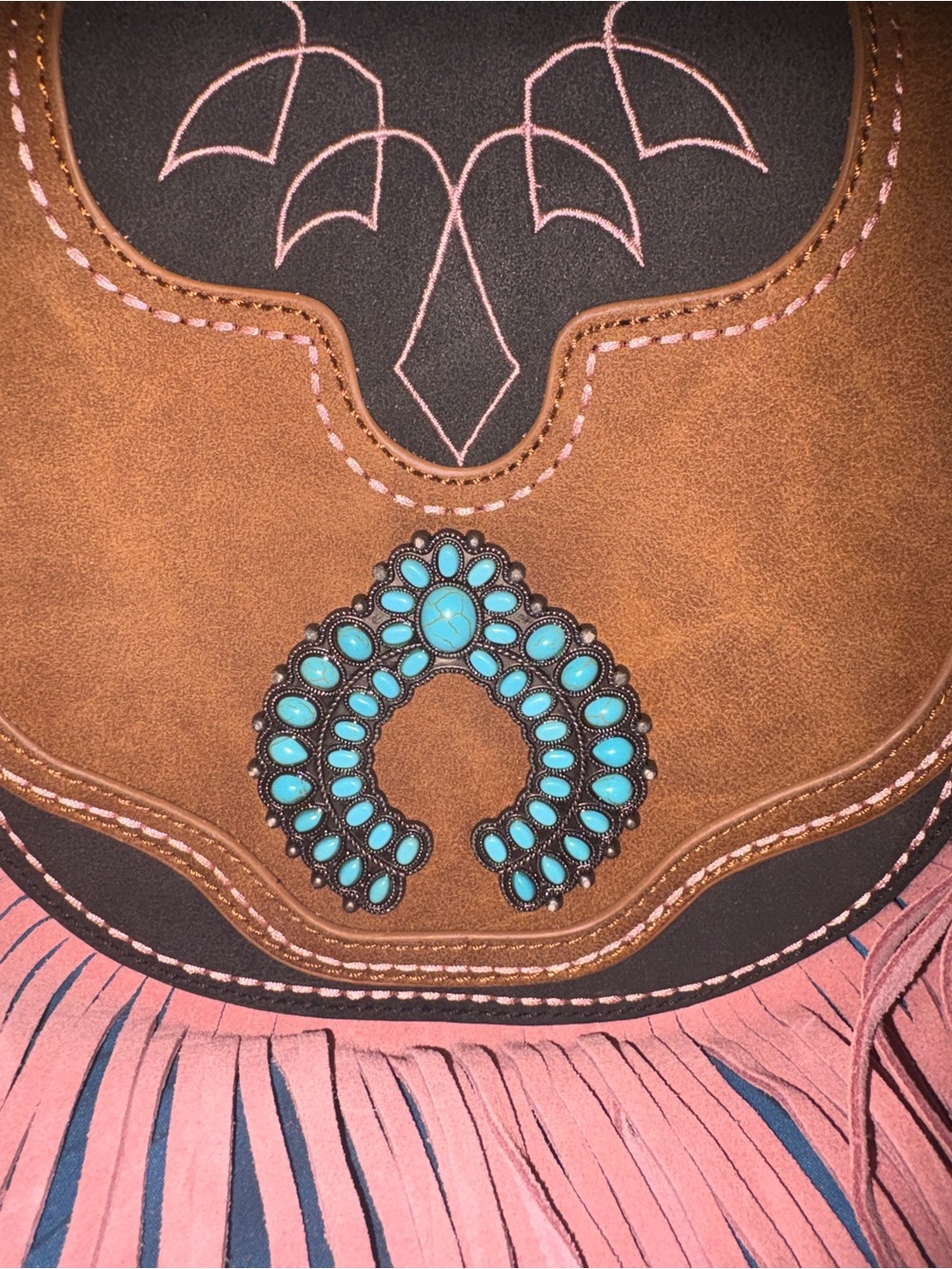 Montana West Boho Fringe Crossbody Bag - Picture 3 of 7
